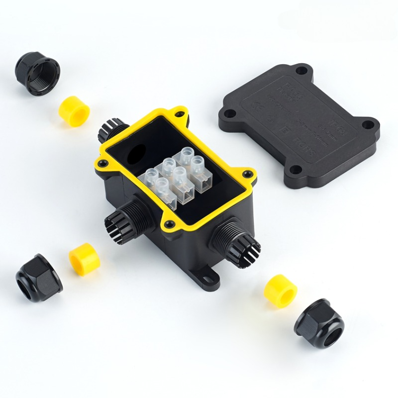 Outdoor Power Supply Box - IP68 Outdoor Waterproof Junction Box –