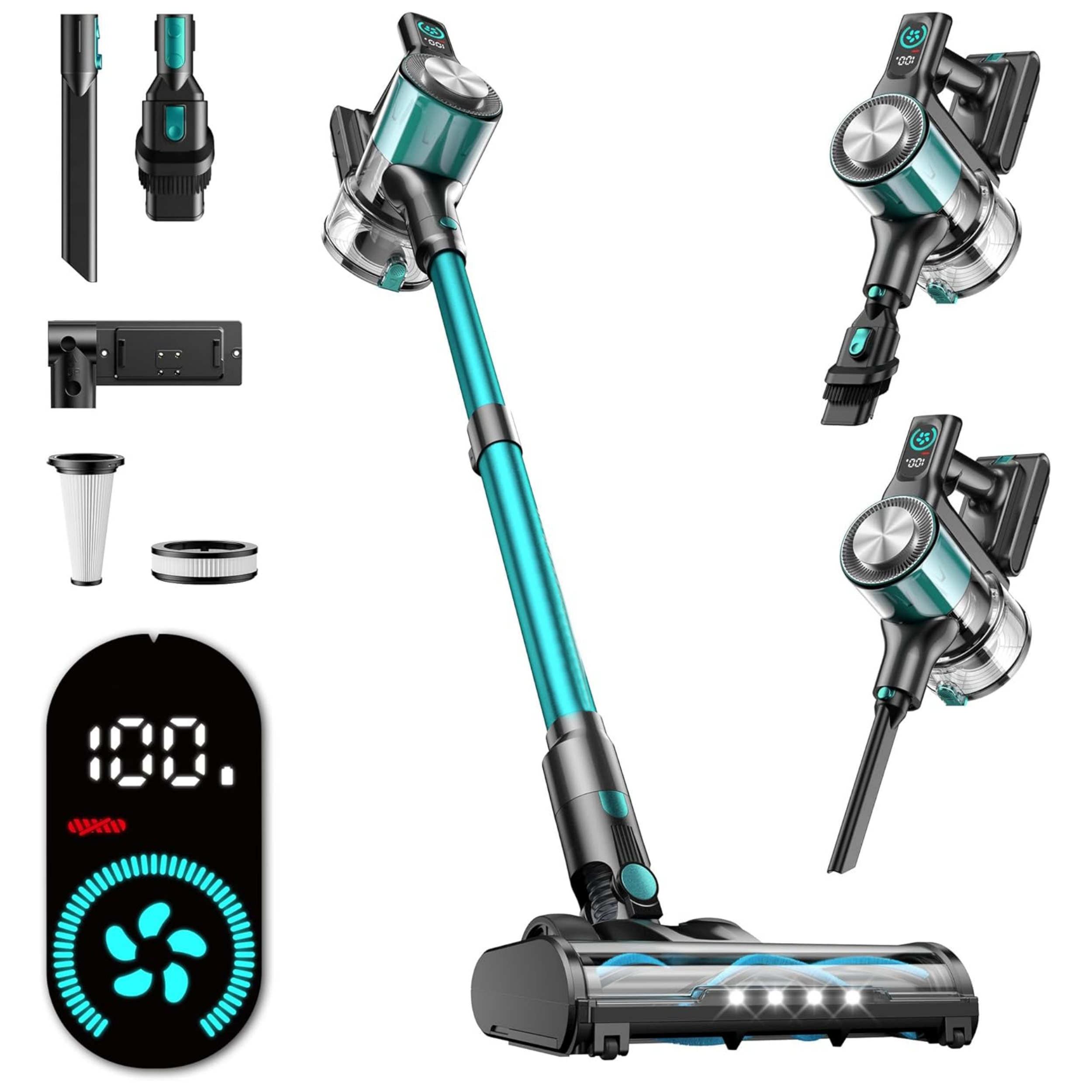 Outdoor Power Vacuum - Pet Plus Clean Cordless Stick Vacuum