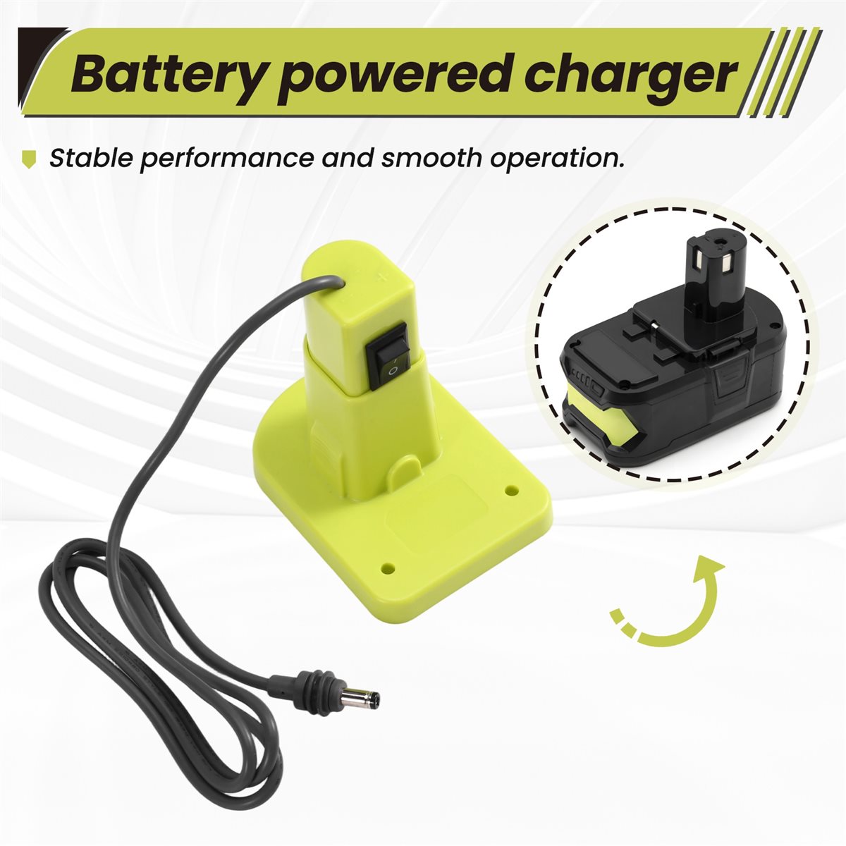 A10R Battery Powered Charger f - Outdoor Power Jack บทวิจารณ์และราคา