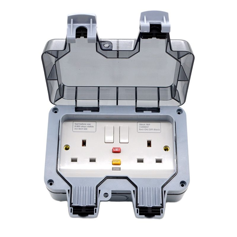 IP66 Outdoor Waterproof Socket - Outdoor Power Jack บทวิจารณ์และราคา