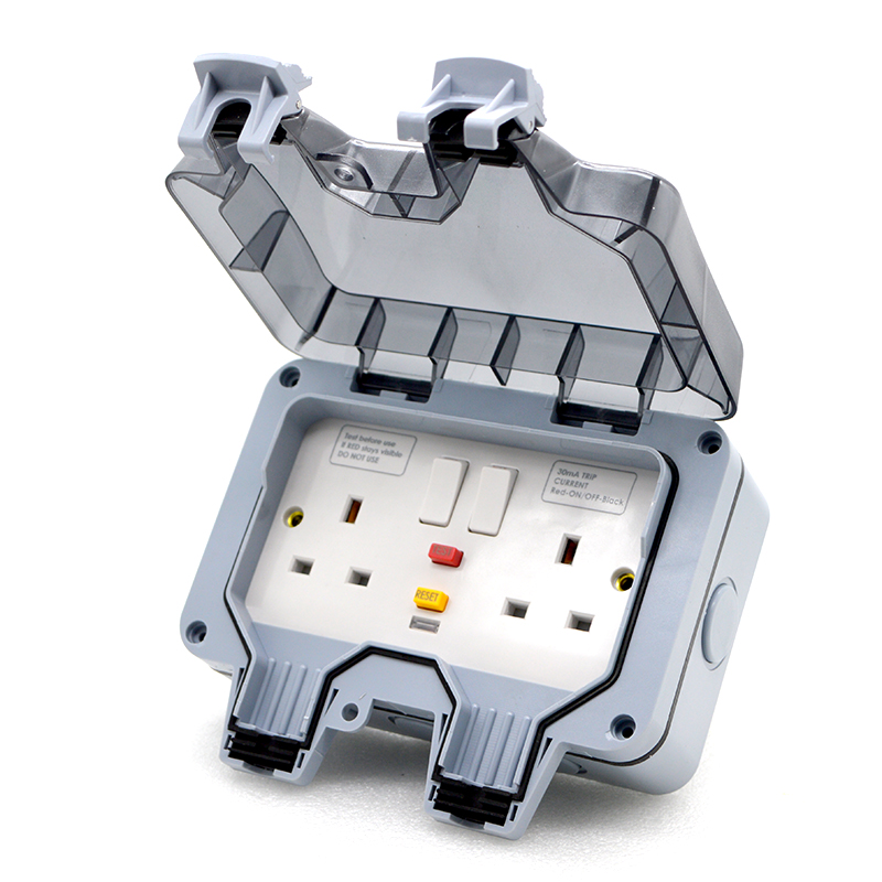 IP66 Outdoor Waterproof Socket - Outdoor Power Jack บทวิจารณ์และราคา