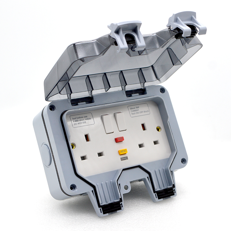 IP66 Outdoor Waterproof Socket - Outdoor Power Jack บทวิจารณ์และราคา