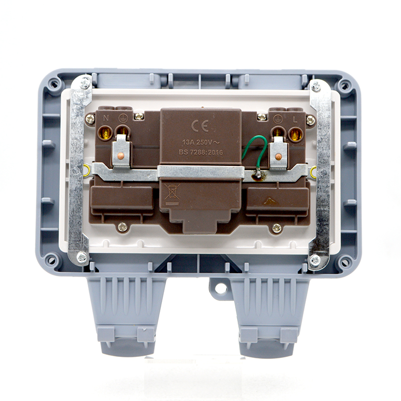 IP66 Outdoor Waterproof Socket - Outdoor Power Jack บทวิจารณ์และราคา