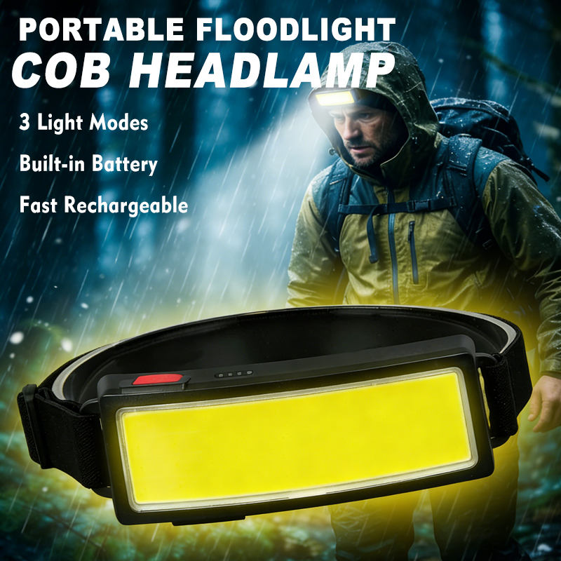 Powerful COB LED Headlamp 4 Li - Outdoor Power Head บทวิจารณ์และราคา