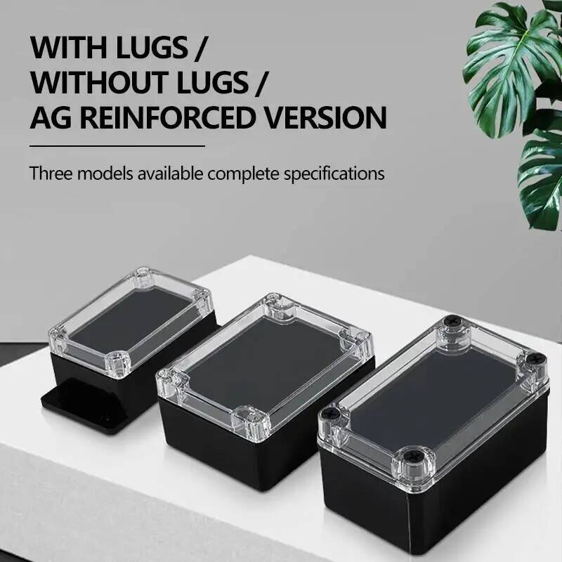 2pcs Transparent Cover Waterpr - Outdoor Power Supply Box บทวิจารณ์และราคา