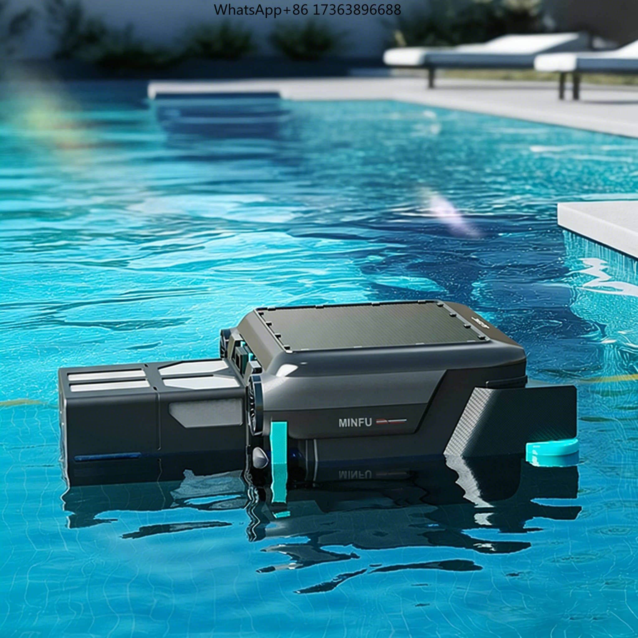 Pool Surface Robot Cleaner Aut - Outdoor Power Vacuum บทวิจารณ์และราคา