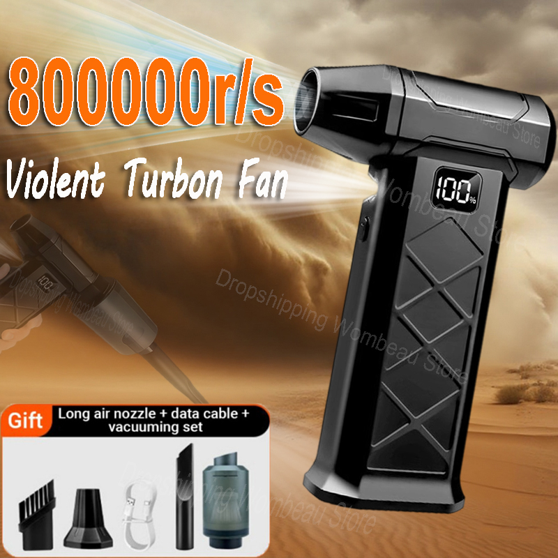 Powerful Dust Blower 800000RPM - Outdoor Power Vacuum บทวิจารณ์และราคา