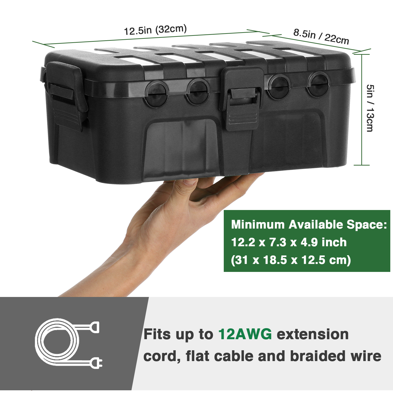 Restmo Large Outdoor Electrica - Outdoor Power Supply Box บทวิจารณ์และราคา