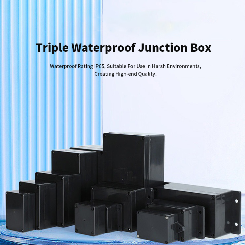 Type F Black Waterproof Juncti - Outdoor Power Supply Box บทวิจารณ์และราคา