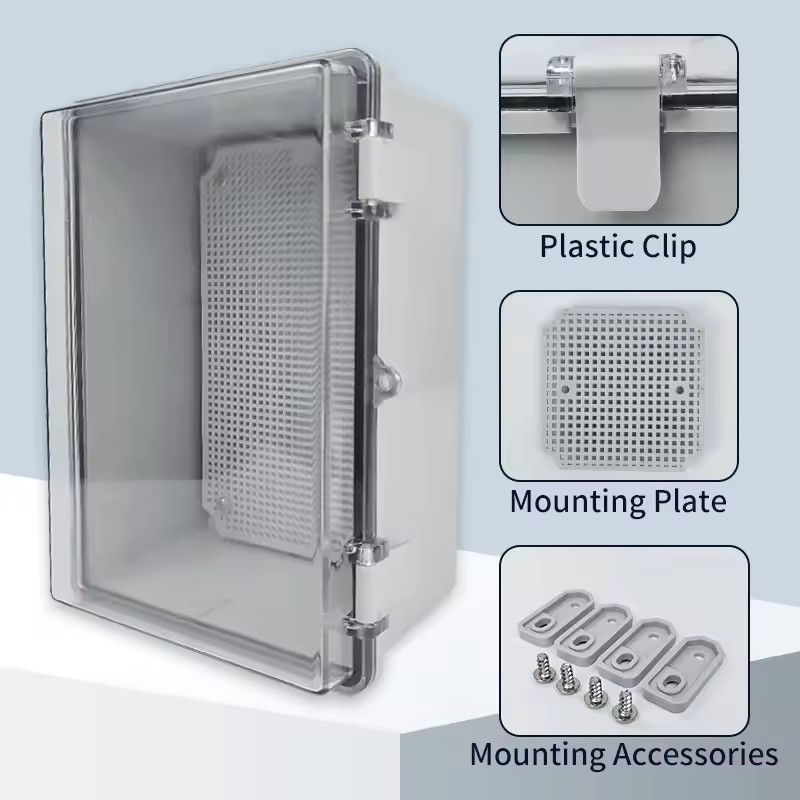 IP66 Electrical Plastic Enclos - Outdoor Power Supply Box บทวิจารณ์และราคา