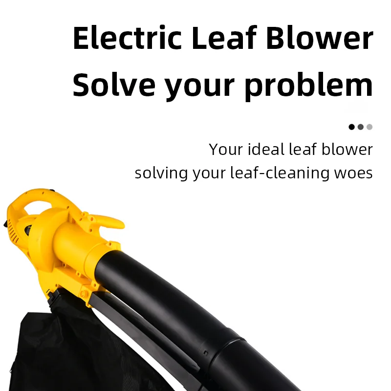 Electric High Power Leaf Blowe - Outdoor Power Vacuum บทวิจารณ์และราคา