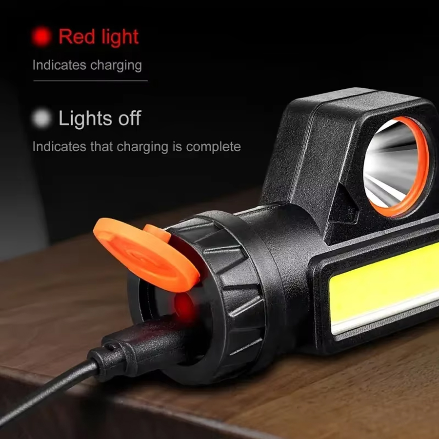 1-3PCS Rechargeable COB LED He - Outdoor Power Head บทวิจารณ์และราคา