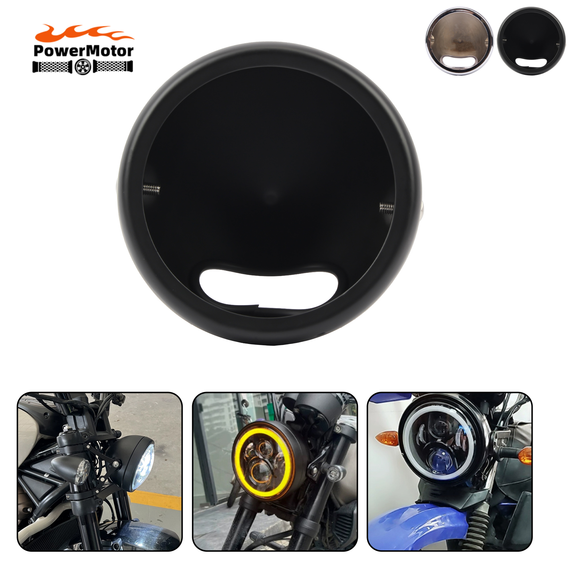 5.75 inch 7 inch LED Headlight - Outdoor Power Xtreme บทวิจารณ์และราคา
