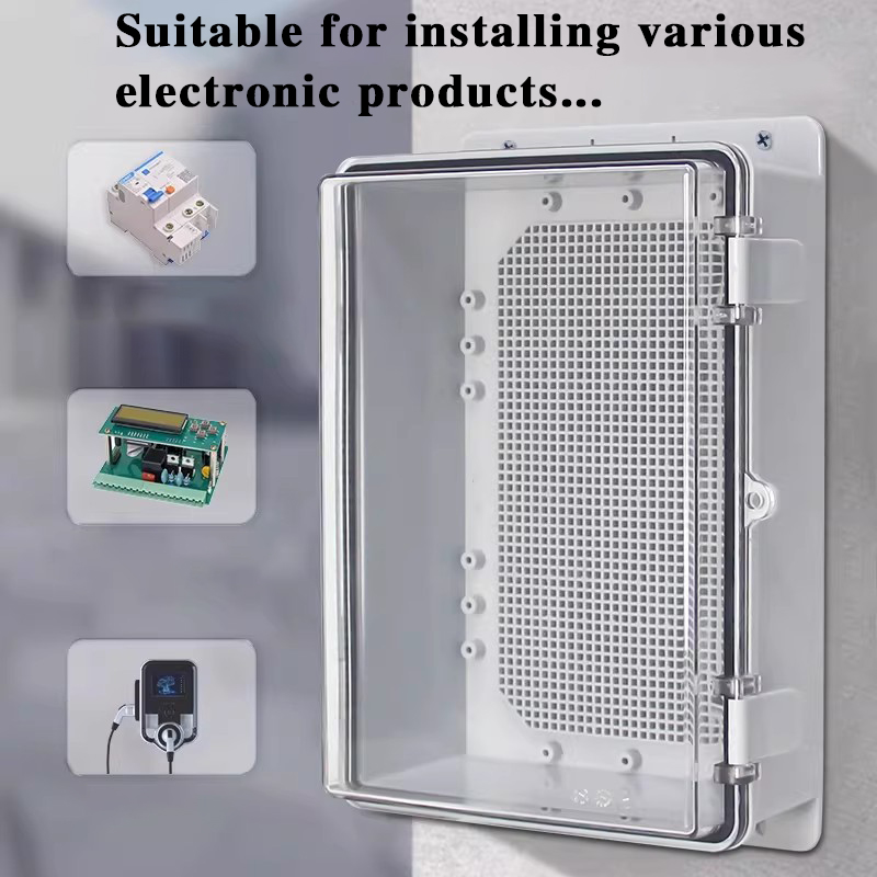 IP66 Waterproof Grey/Transpare - Outdoor Power Supply Box บทวิจารณ์และราคา