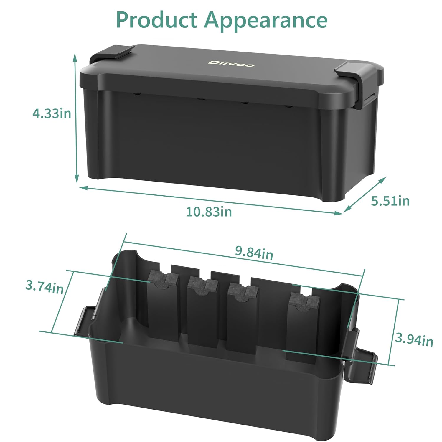 Diivoo Outdoor Waterproof Elec - Outdoor Power Supply Box บทวิจารณ์และราคา