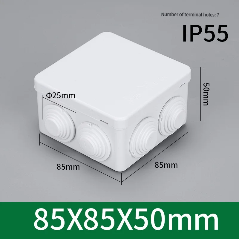 85 * 85 * 50 Outdoor Ip55 Plas - Outdoor Power Supply Box บทวิจารณ์และราคา