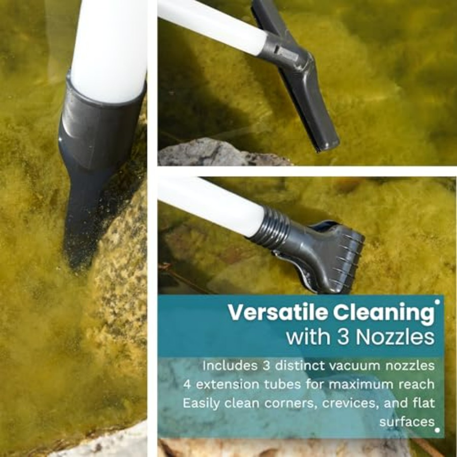 Pond vacuum for outdoor pond c - Outdoor Power Vacuum บทวิจารณ์และราคา