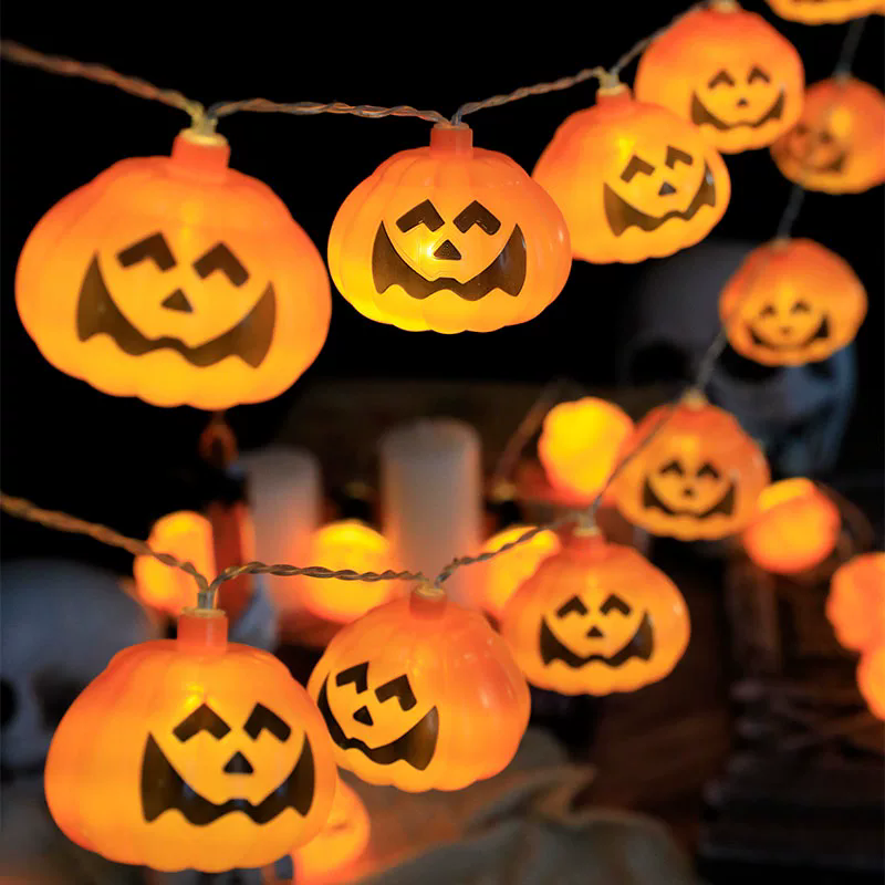 Halloween Pumpkin String Light - Outdoor Power Jack บทวิจารณ์และราคา
