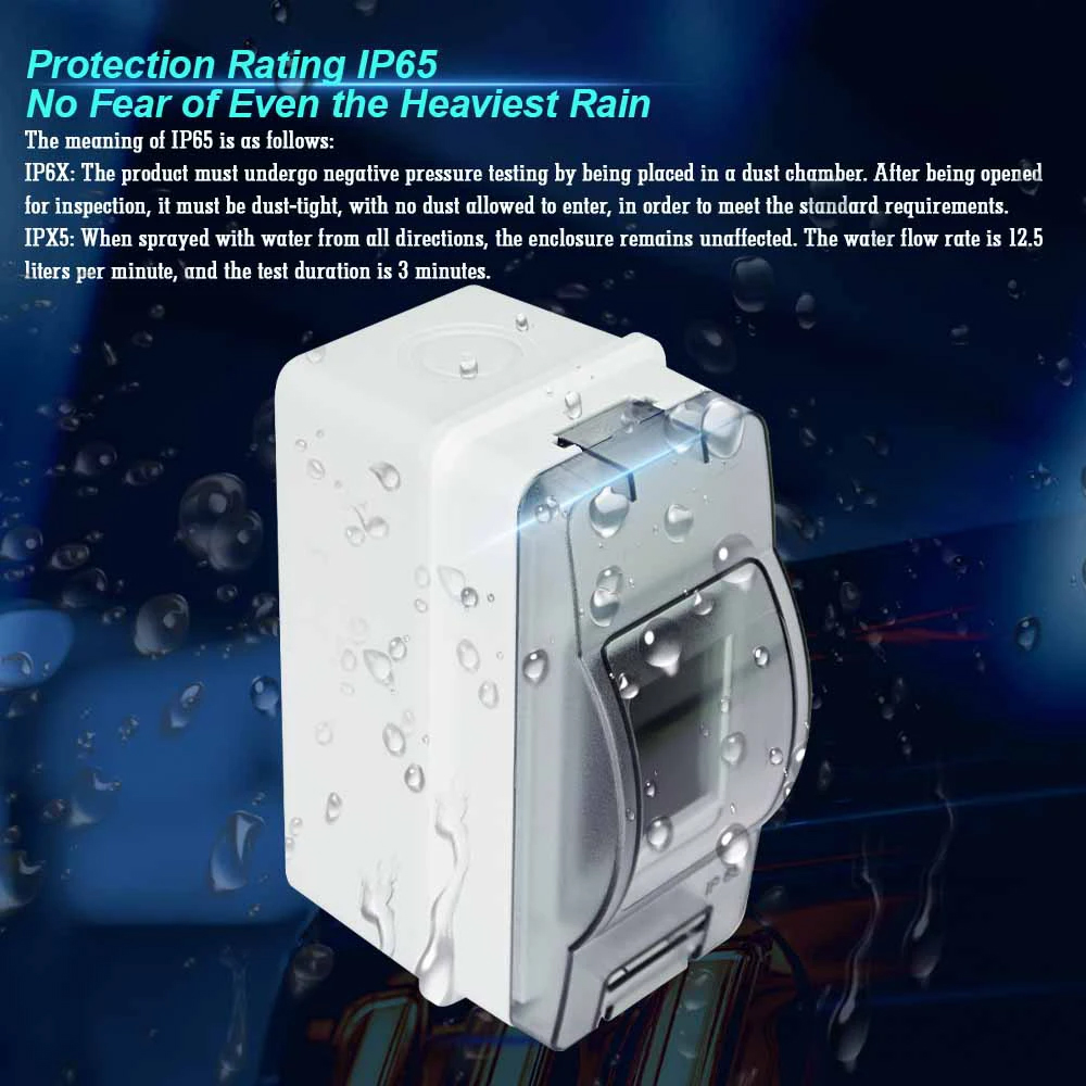 HT-2 IP65 Waterproof Distribut - Outdoor Power Supply Box บทวิจารณ์และราคา